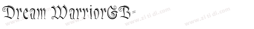 Dream WarriorGB字体转换